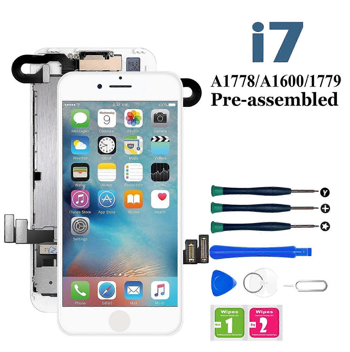 For iPhone 7 A1660A1778 Touch Screen Replacement LCD Digitizer Full Assembly Kit
