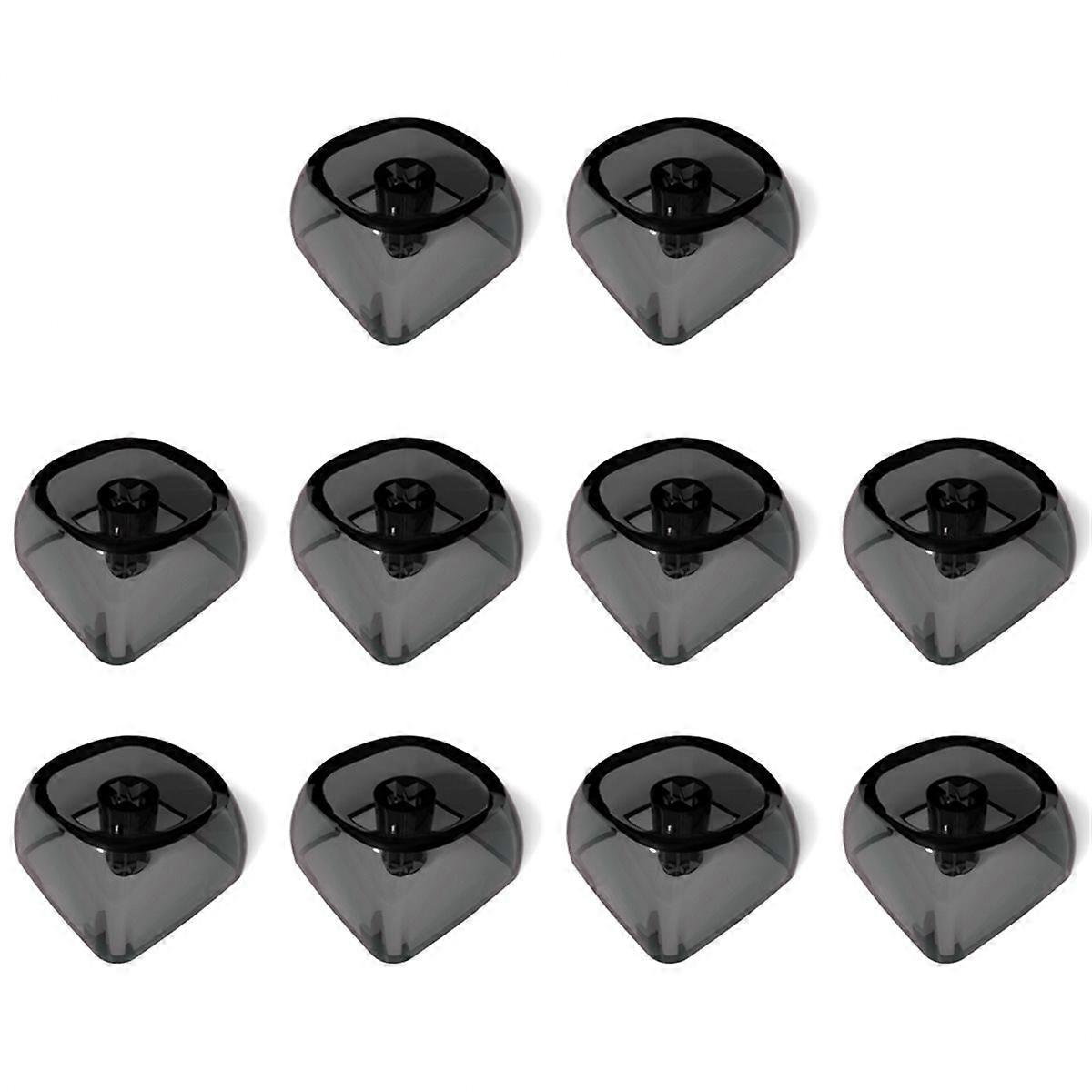 10Keys MOA 1U Keycap Transparents PC Crystal Blank Keycaps for MX Switches Gaming Keyboard Transpare