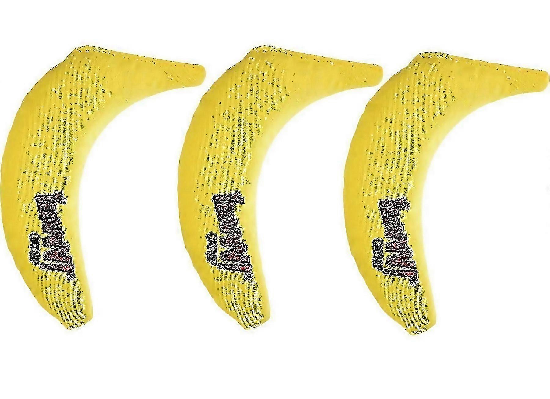 For Organic Catnip Toy Banana 3 Pack Yellow