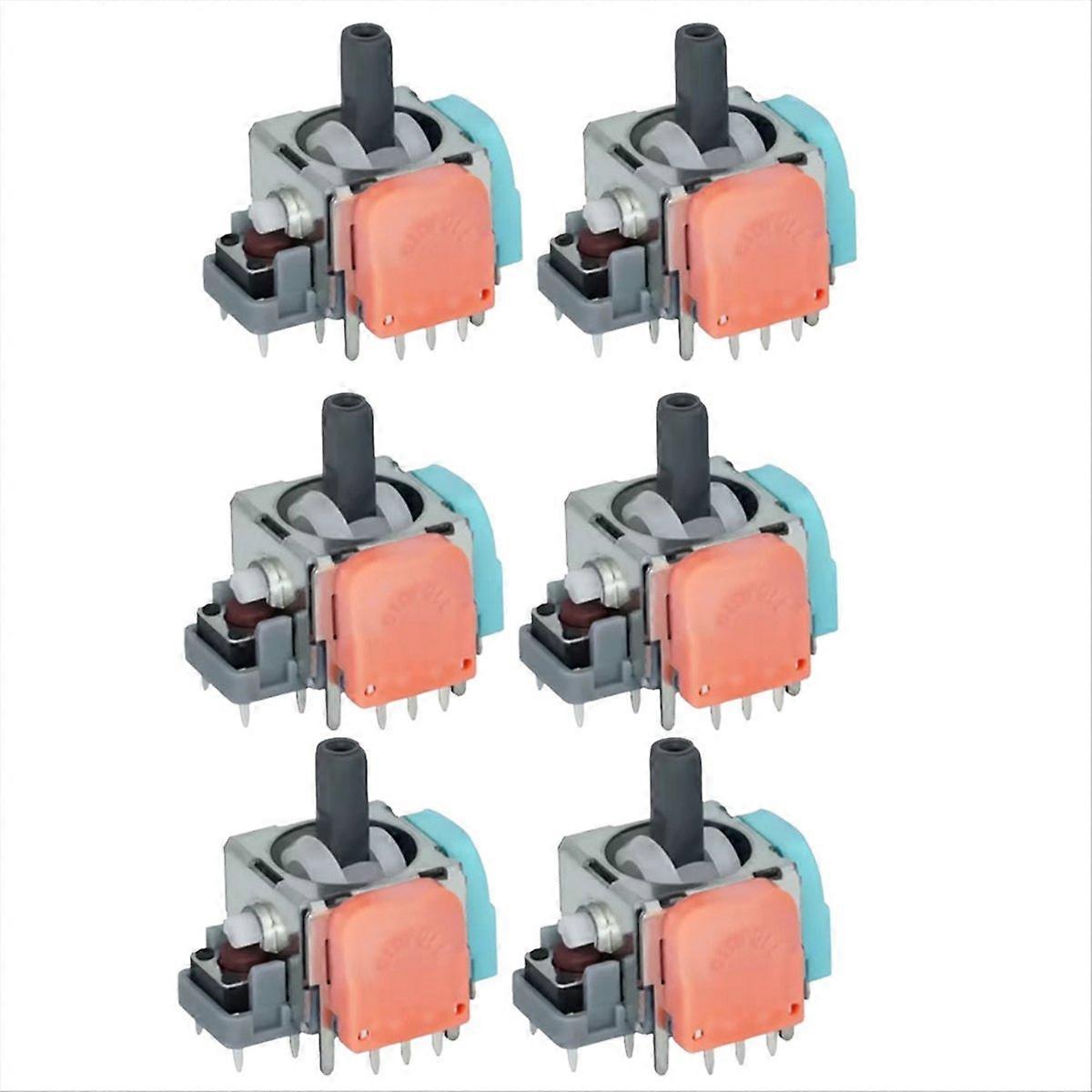 6PCS TMR Electromagnetic Joystick for /X Gamepad 2nd Gen Angle TMR Tunnel Magnetic Resistance Joysti