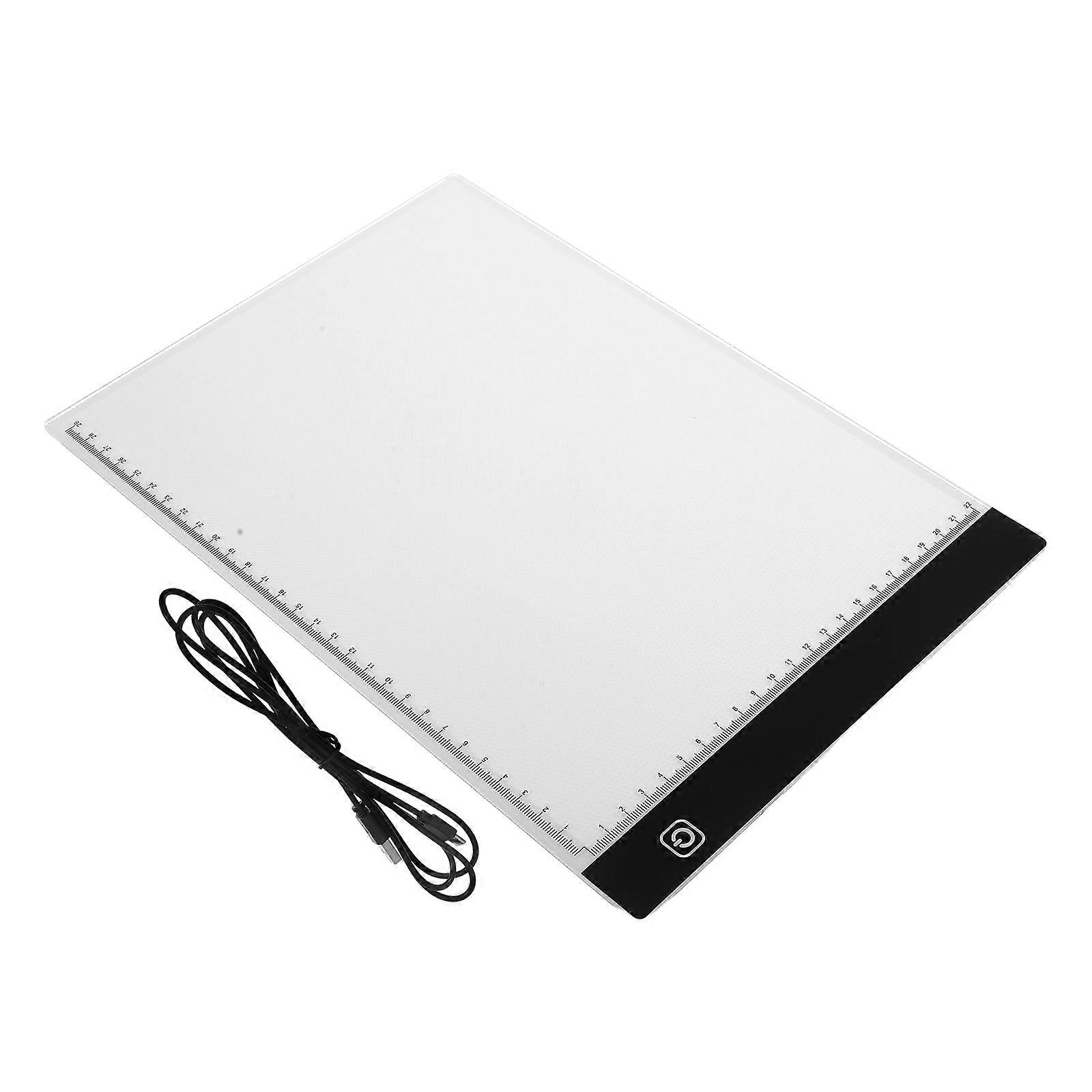 Lighted Tracing Drawing Board Led Light Box Adjustable Brightness For Artists Sketching Copy Practice 33.50X23.50X0.40CM 1Pcs