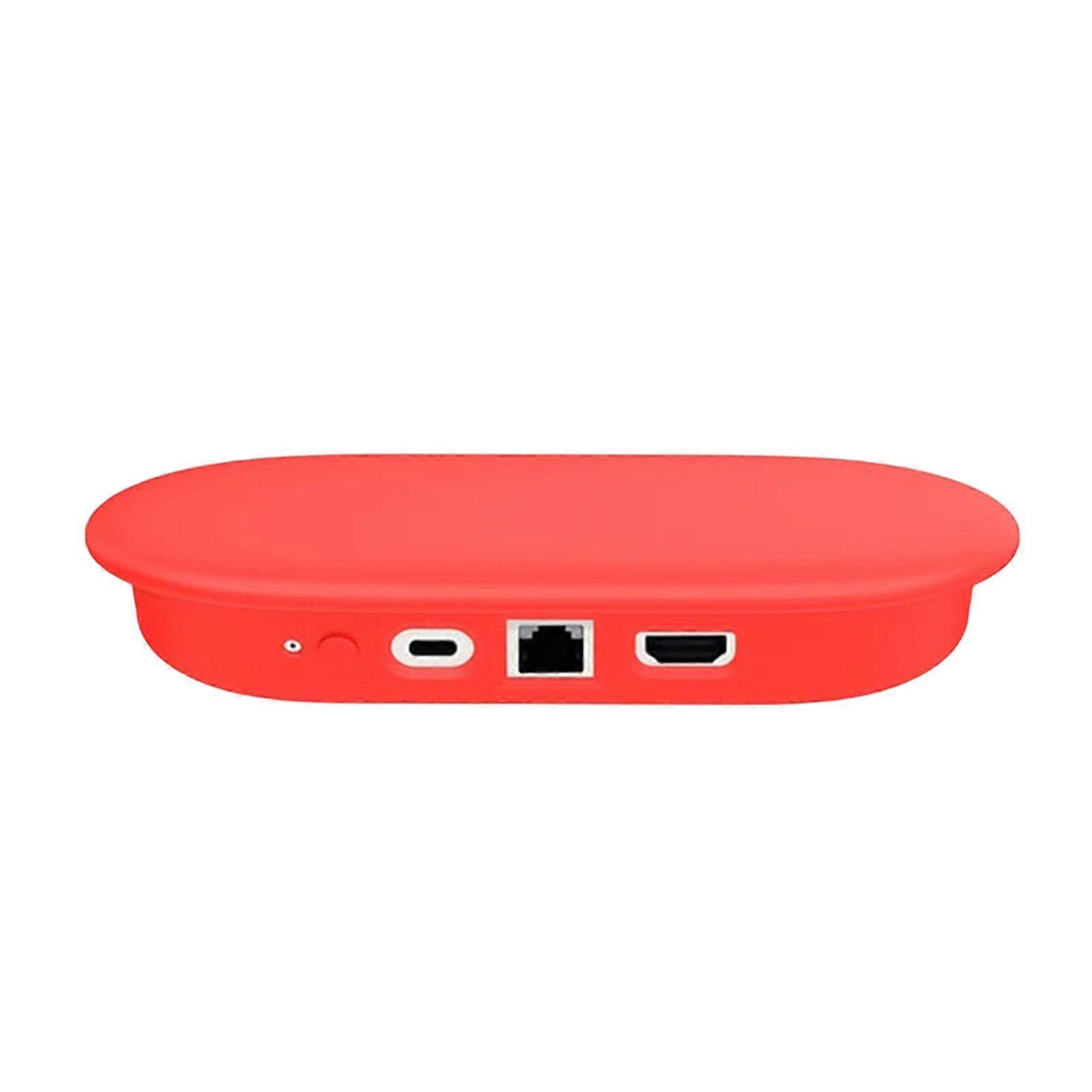 Jikaix Silicone Protective Cover Shockproof Impact Resistant Simple Installation Drop Protection Silicone Sleeve for Google TV Streamer Console