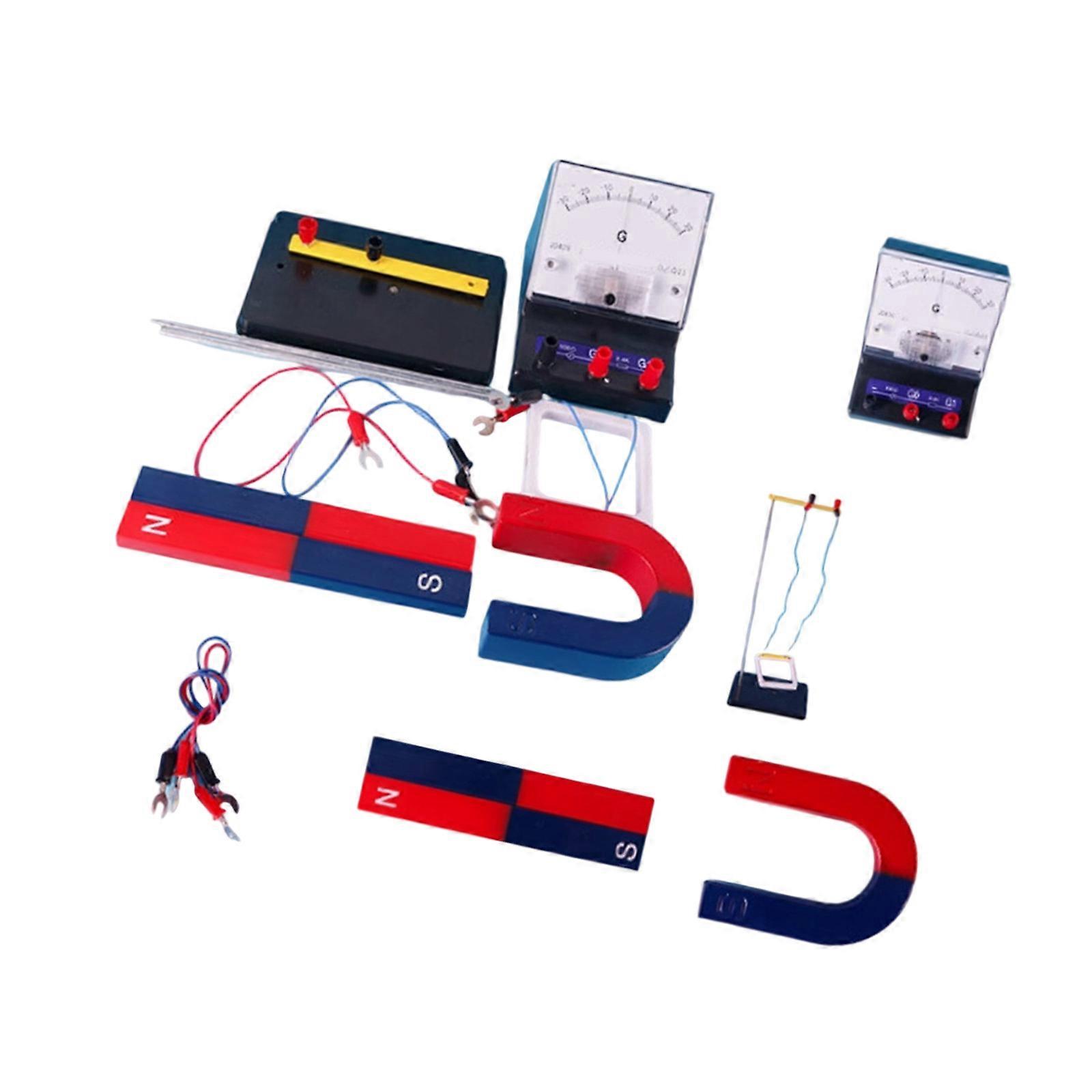 Hands On Magnetic Induction Laboratory Set For Students Electromagnetics Induction Experiments Experiment Tool Multicolor