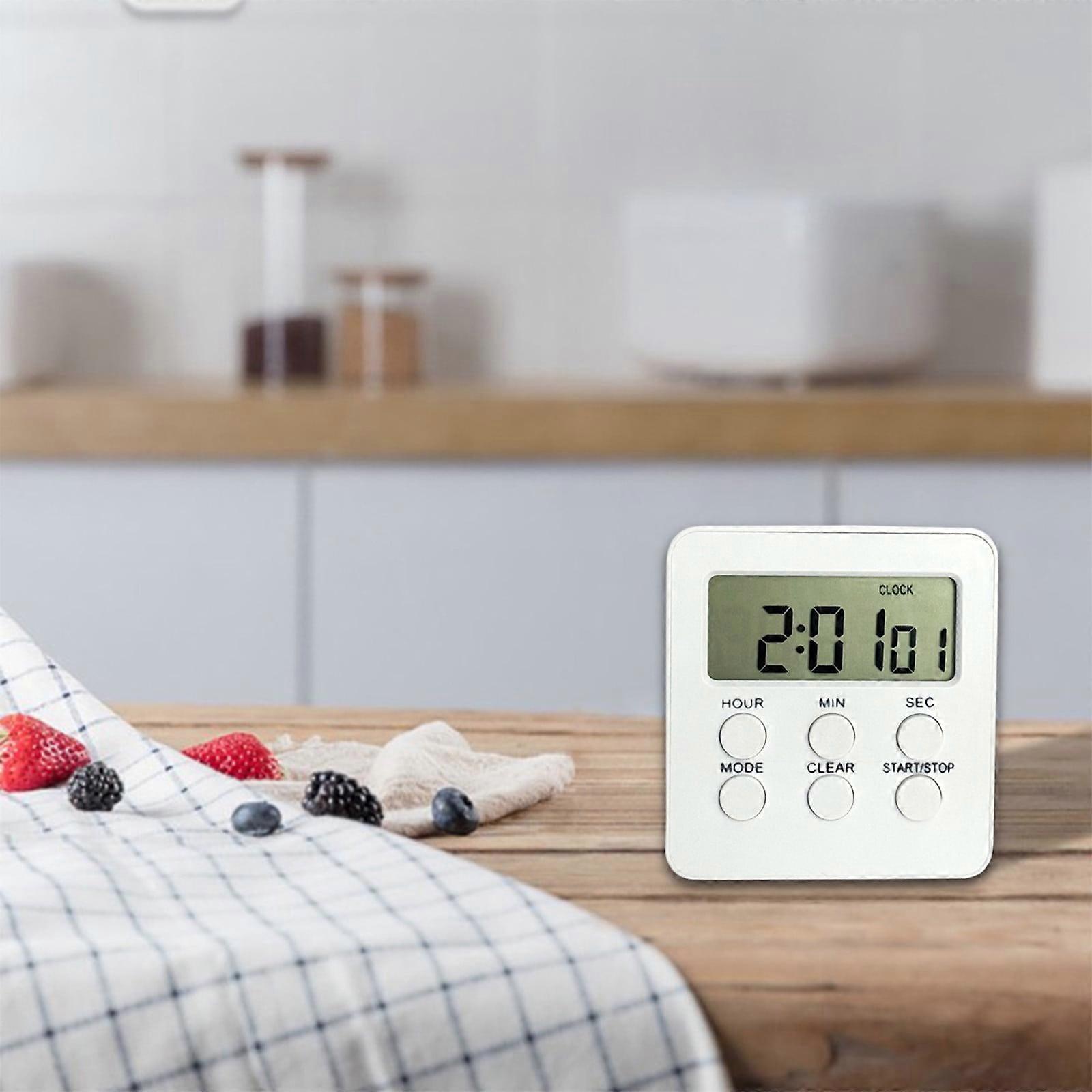 Alarm Kitchen Timer Digital Timer Multi-function - Clock/Alarm/Timer Management Tool For Teaching Cooking Games Learning