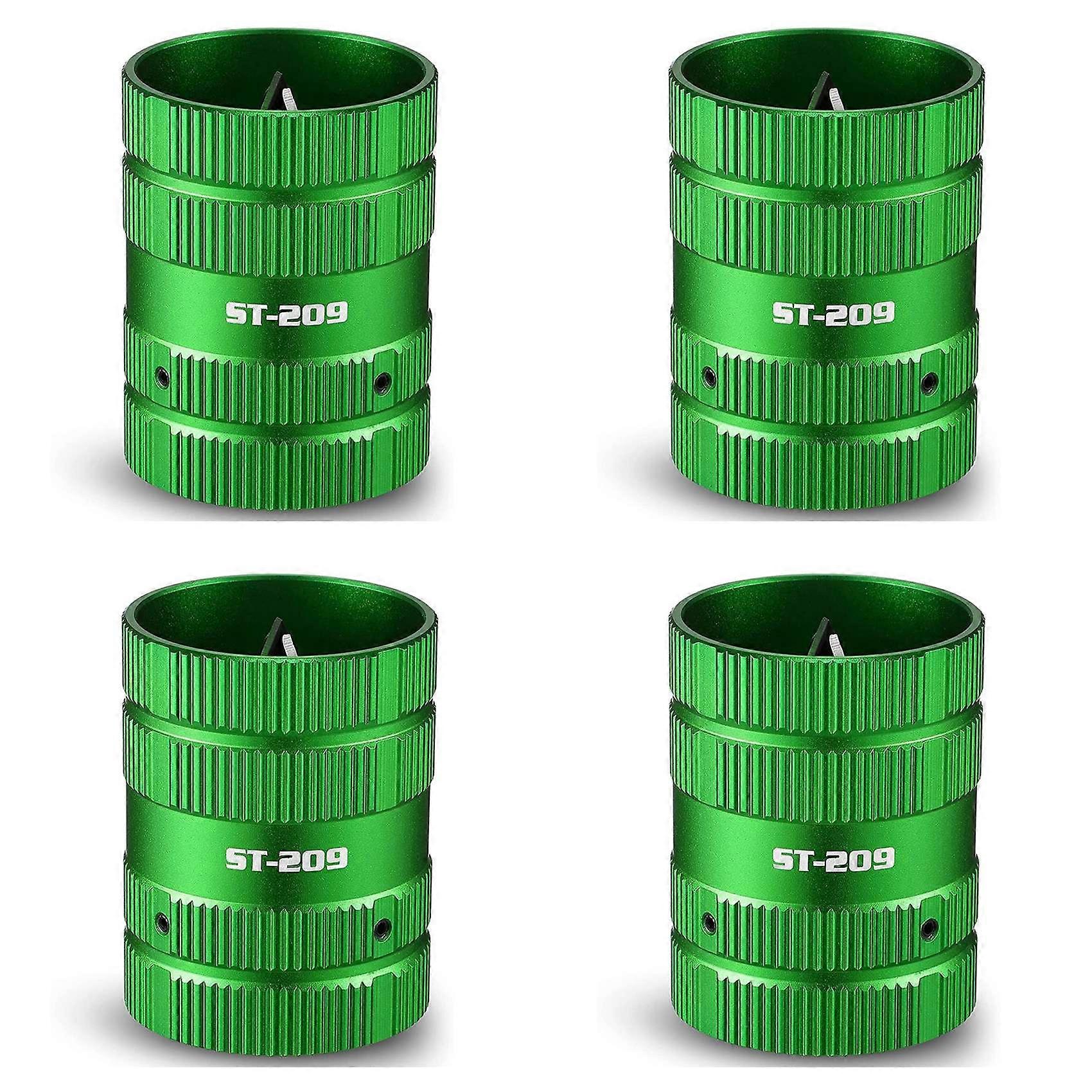 4X Pipe Reamer Tool [Plumbers Efficient Helper] Deburring Tool for Copper PVC Pipe Cleaner, Tubing and Pipe Reamer