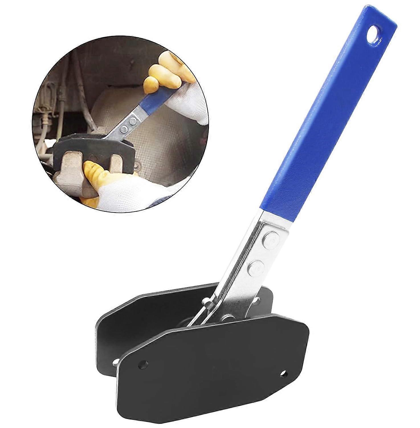 Ratcheting Brake Caliper Press Tool with 360° Ratchet Mechanism and Wide Caliper Compatibility