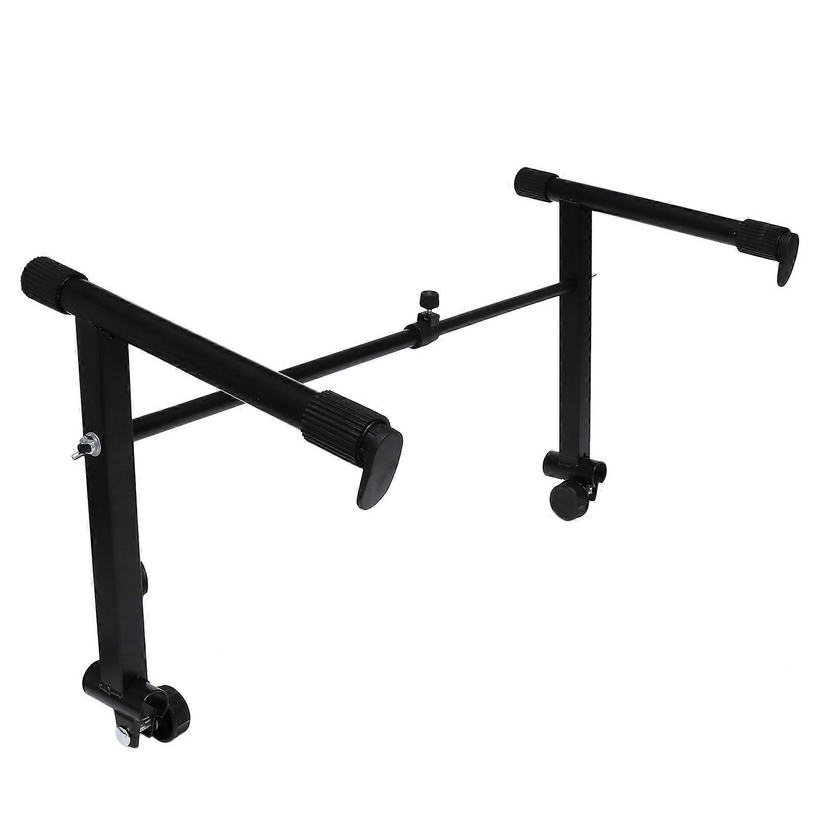 1 set Keyboard Stand Double Braced Legs for Digital Pianos Practical Bracket