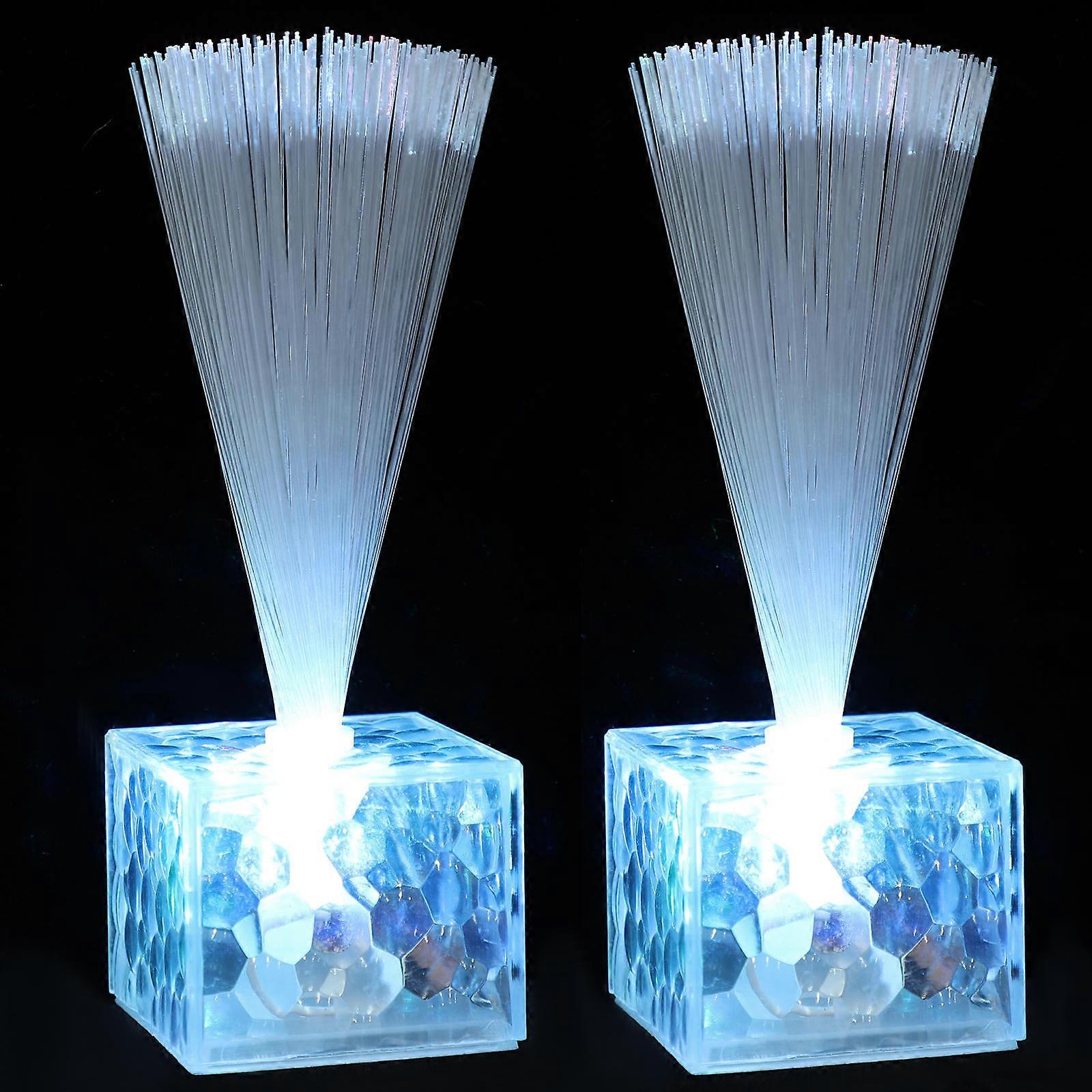 Fiber Optic Lights Multi Color for Decor Table Centerpieces 24Pcs Set