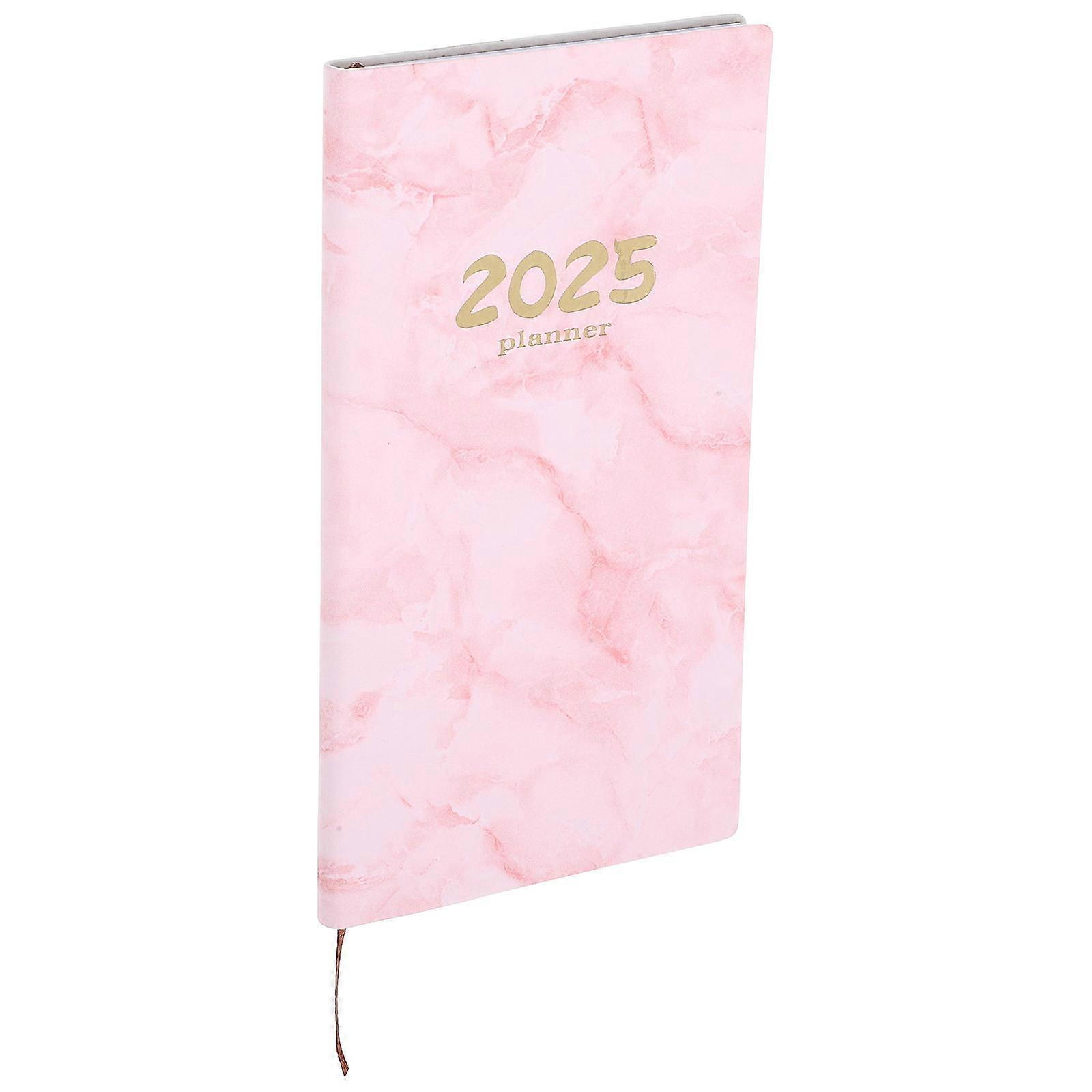 Daily Planner Agenda Notebook for Writing Use with Convenient Office Notepad
