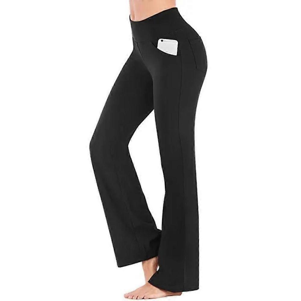 Women's Polyester High-Waisted  Yoga Pants