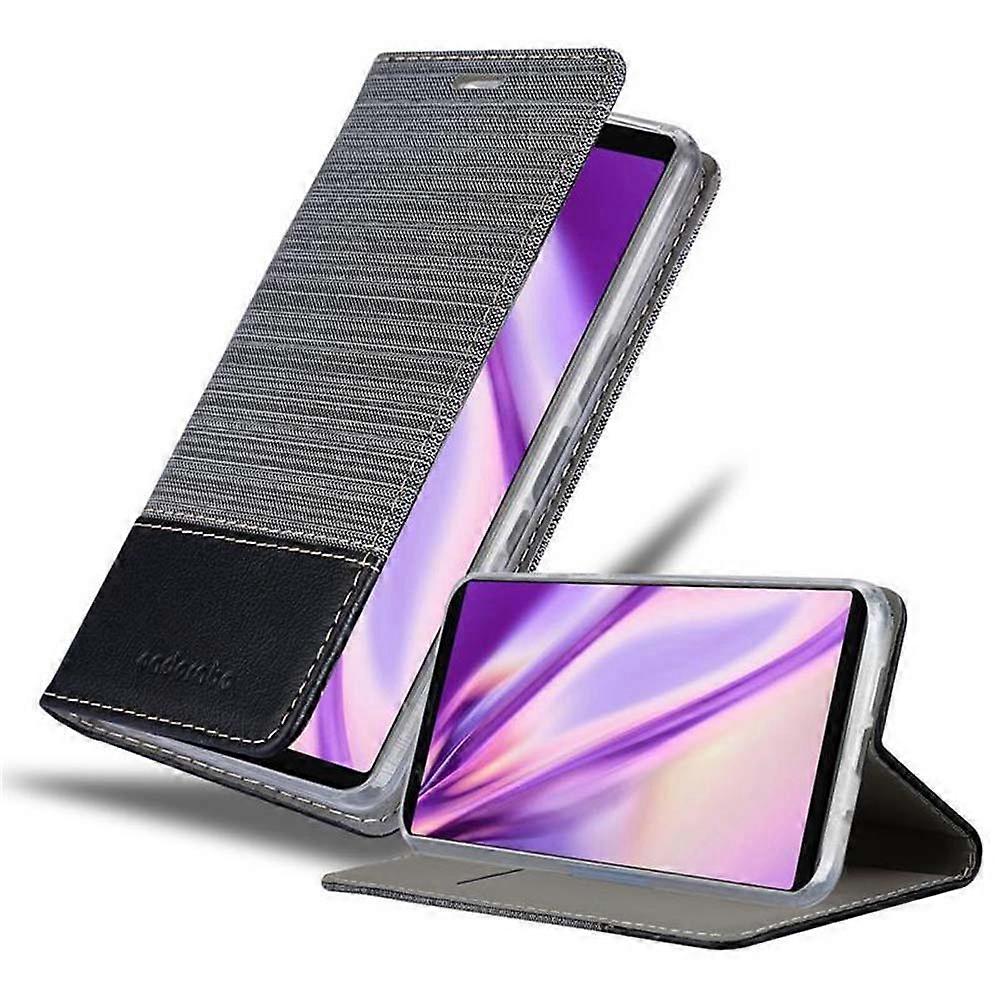 Sony Xperia 5 Protective Case - in jeans look and stand function