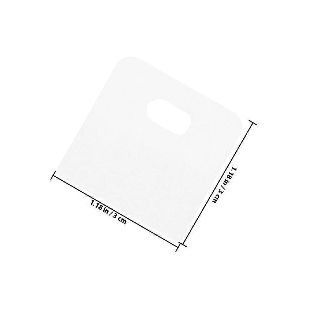 Vertical Blind Slats Replacement Clips for Sliding Glass Doors and Windows Made of PVC Transparent 3cm