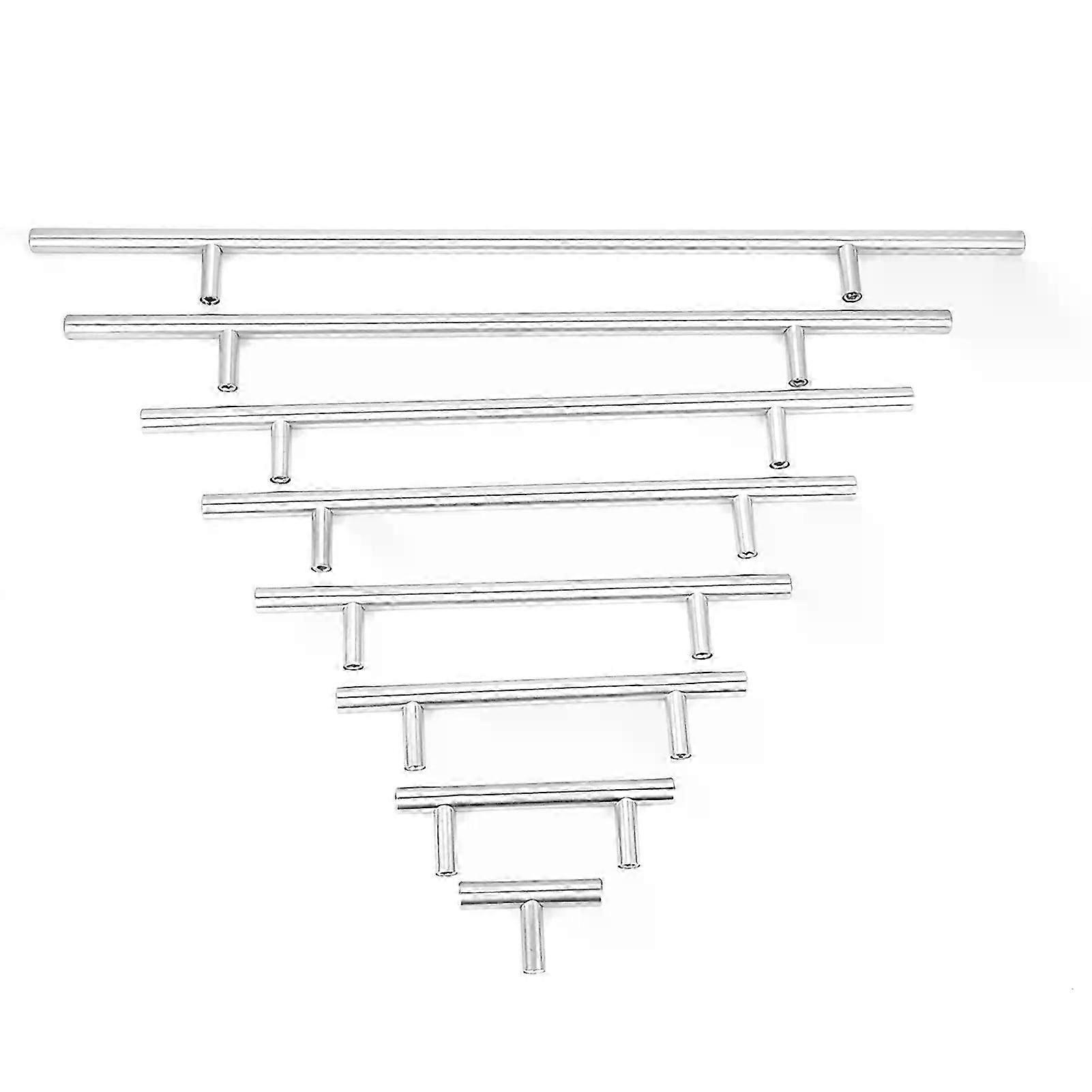 Pull Handle with Screw T-Bar Cabinet Pull Handles Knobs Kitchen Door Handle for Furniture