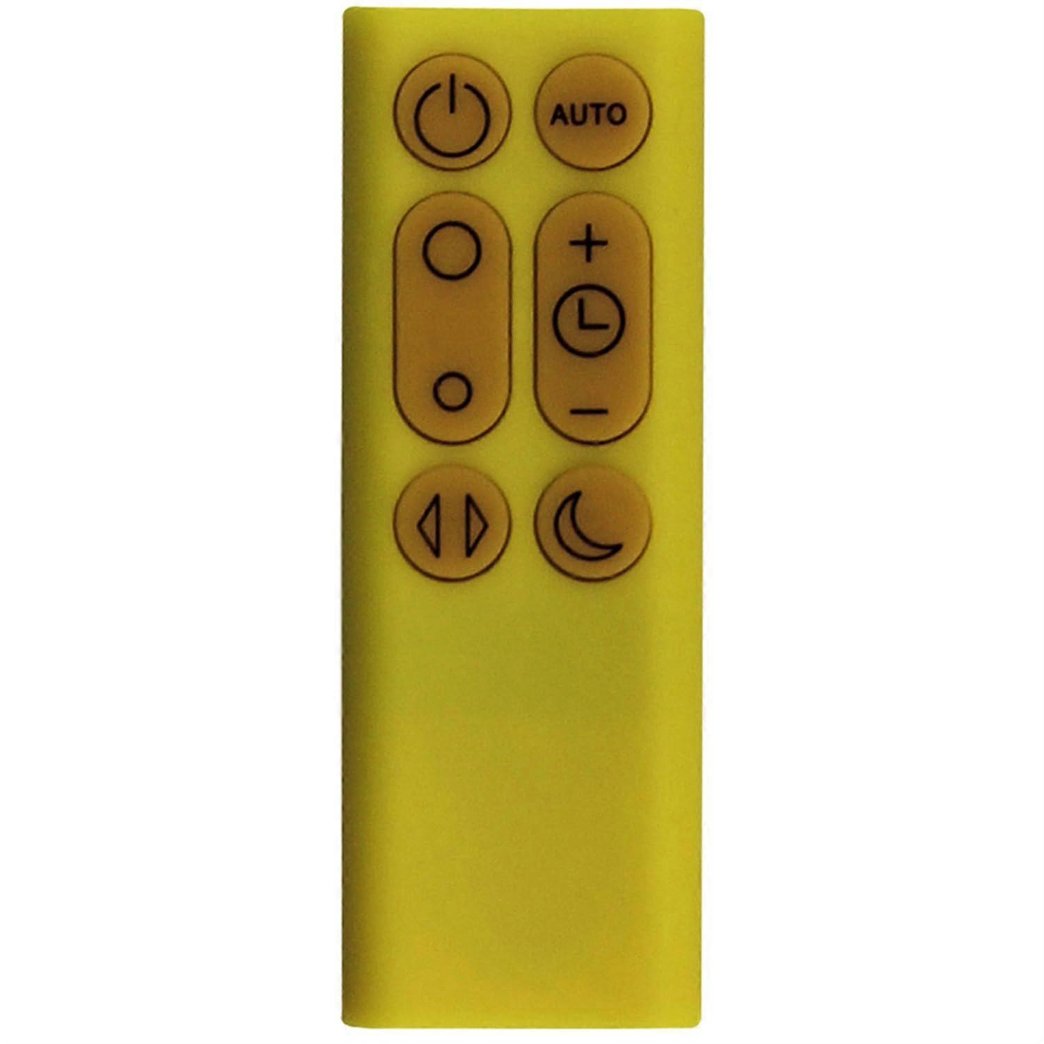 Air Purifier Remote Control Replacement for Dyson DP01 DP03 TP02 TP03 Fan Heater Yellow