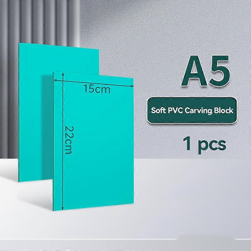 A6/A5/A4/A3 Carving Rubber Block Printmaking Stamp Blocks Soft Engraving Sheet Printing Board Plate Making Linoleum Starter Tool