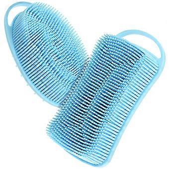 Silicone Body Scrubber Bath Brush for Shower Use 8Pcs Kit