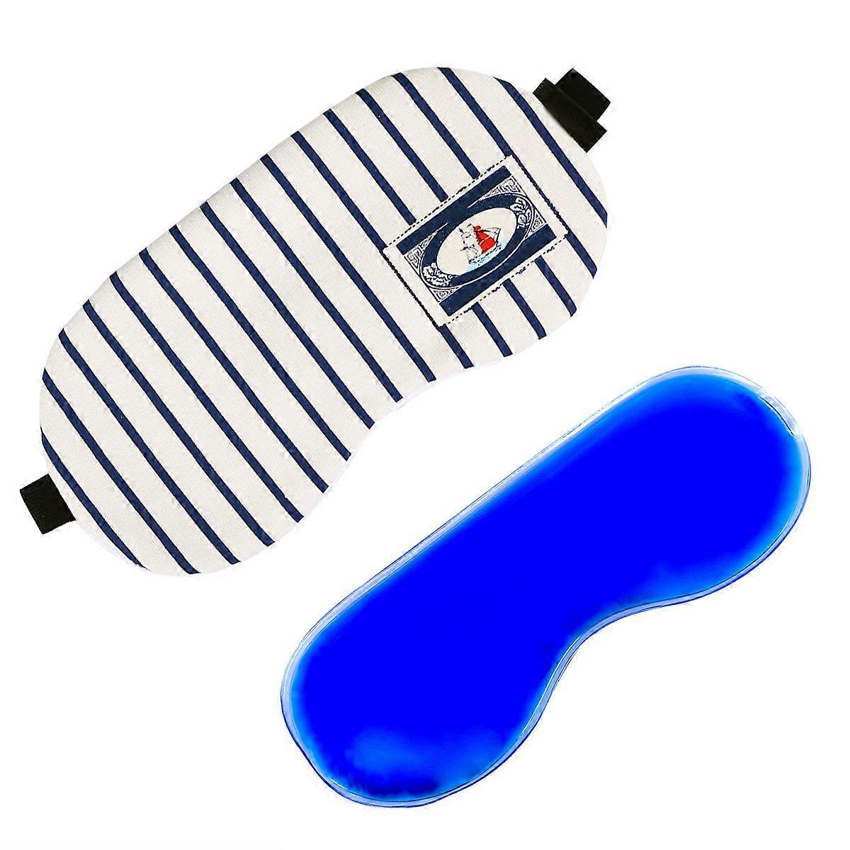 Sleeping Cotton and Linen Eye Mask for Headache Relief 2Pcs Patch