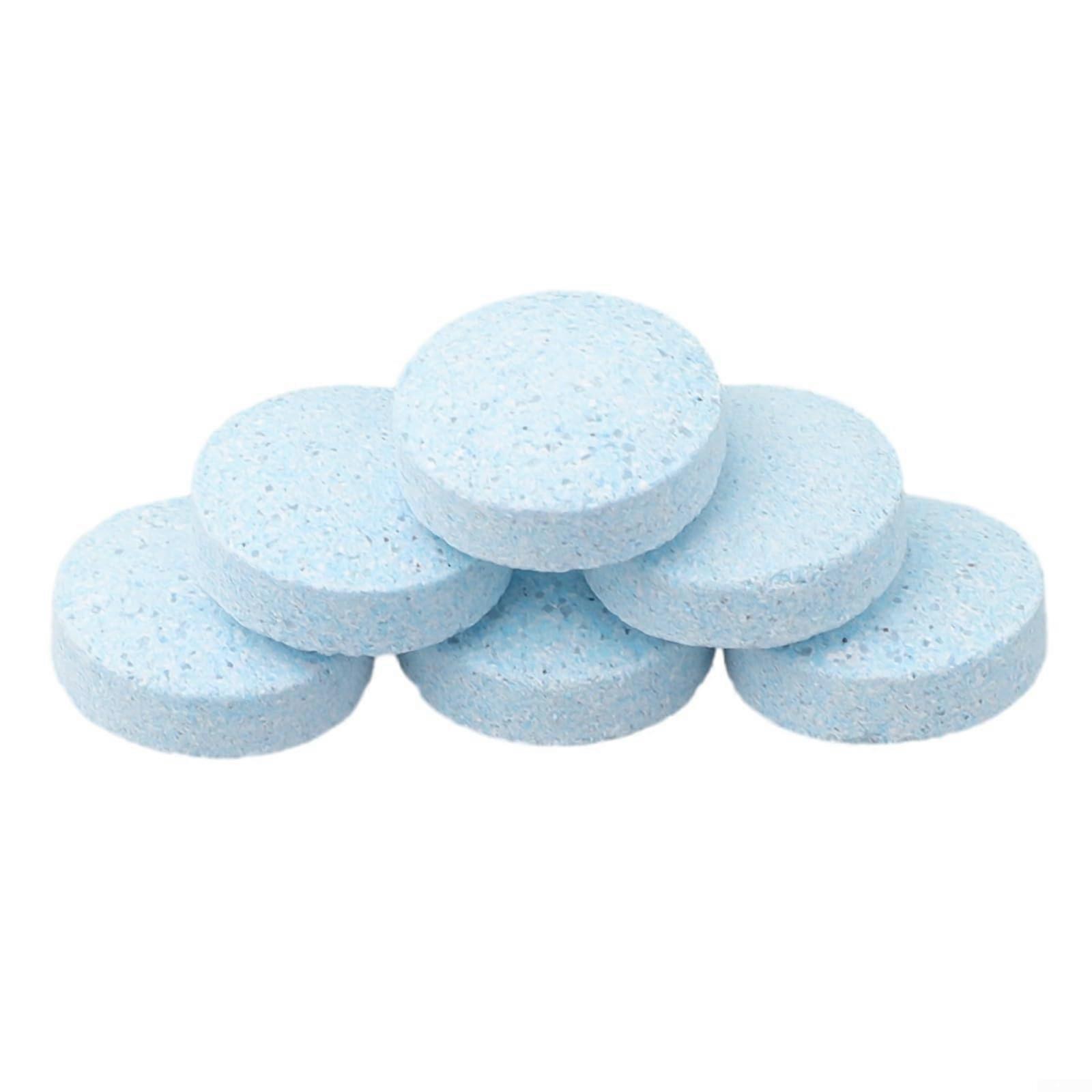 50Pcs Windscreen Washer Tablets Windshield Washer Fluid Fast Dissolving Eco Friendly for Cars