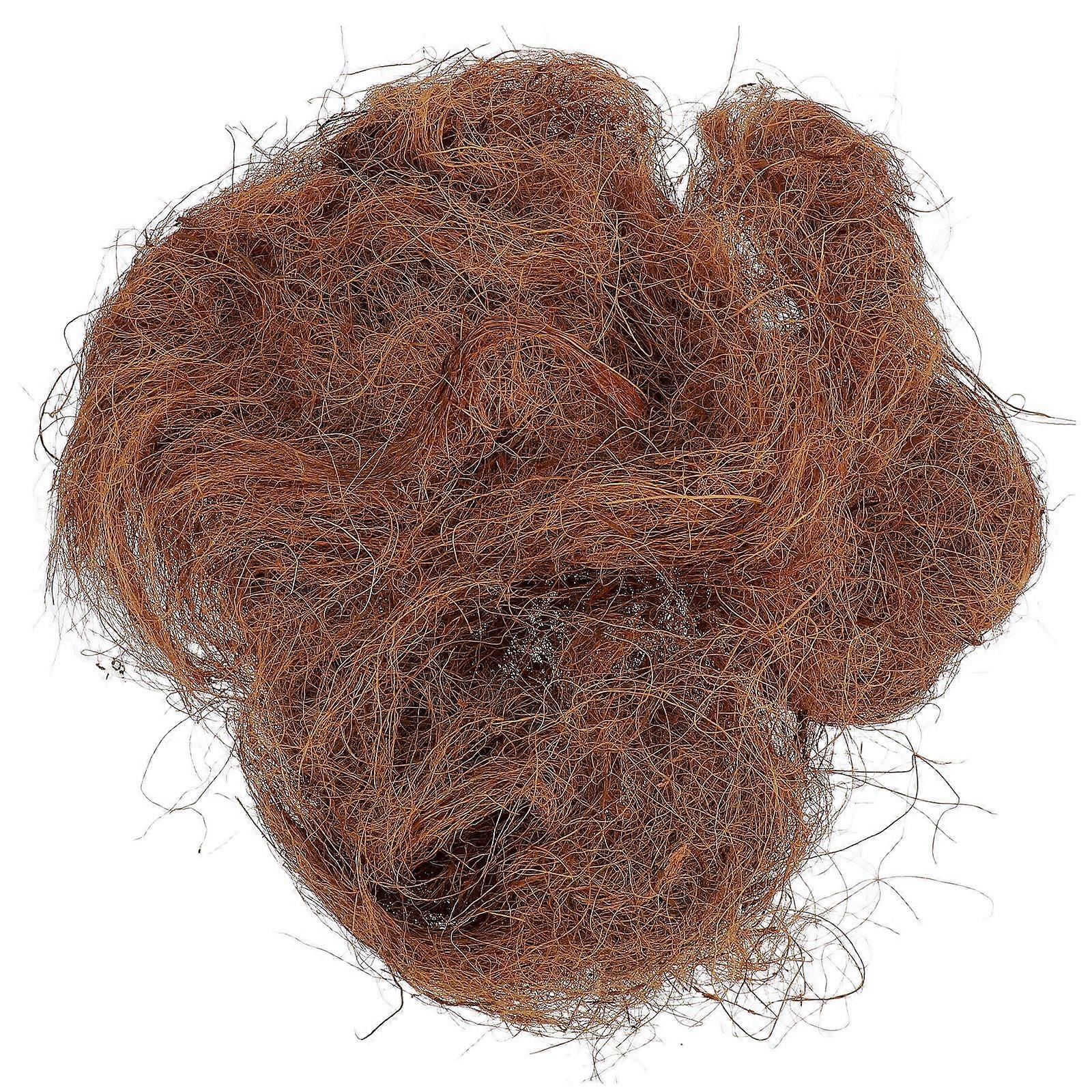 Coconut Fiber Comfortable Bedding Nesting Material for Small Birds and Animals Nest Building, Hideouts, Plants and Upholstery 100g