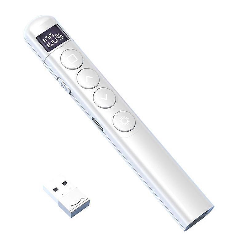 S7 Wireless PPT Remote Laser Pointer PowerPoint Office Presentation Page Turning Clicker