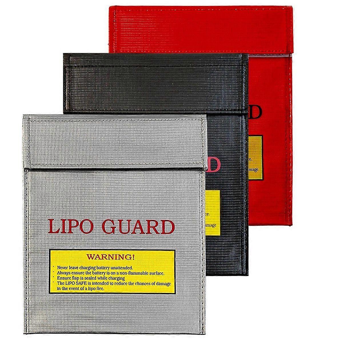 Fireproof Document Bag,Waterproof Battery Safe Bag,3 Colours Portable Fireproof Document Lipo Bag