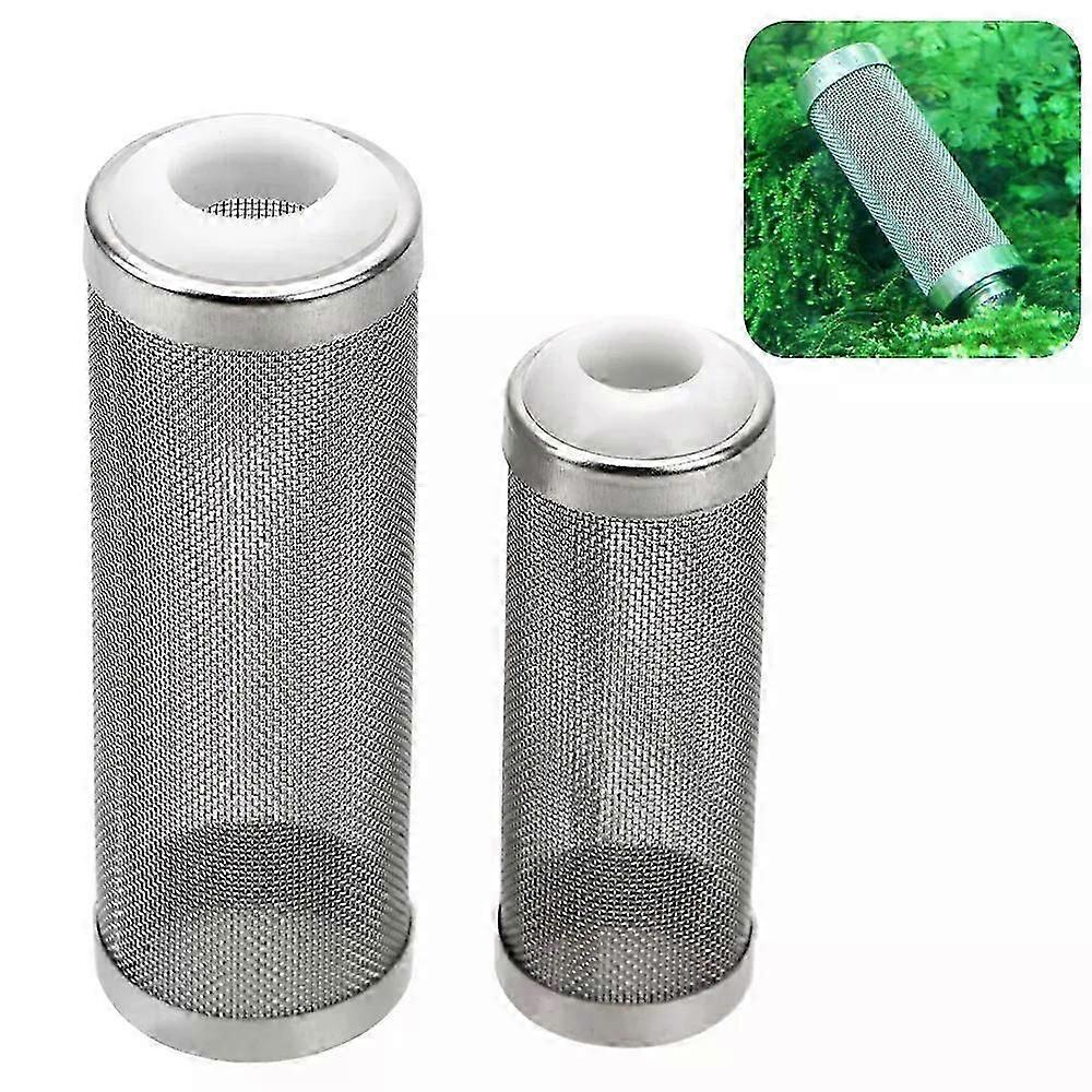 Stainless Steel Filter S/L Size Aquarium Accessories Inflow Inlet Protect Special Shrimp Cylinder Filter Shrimp Net