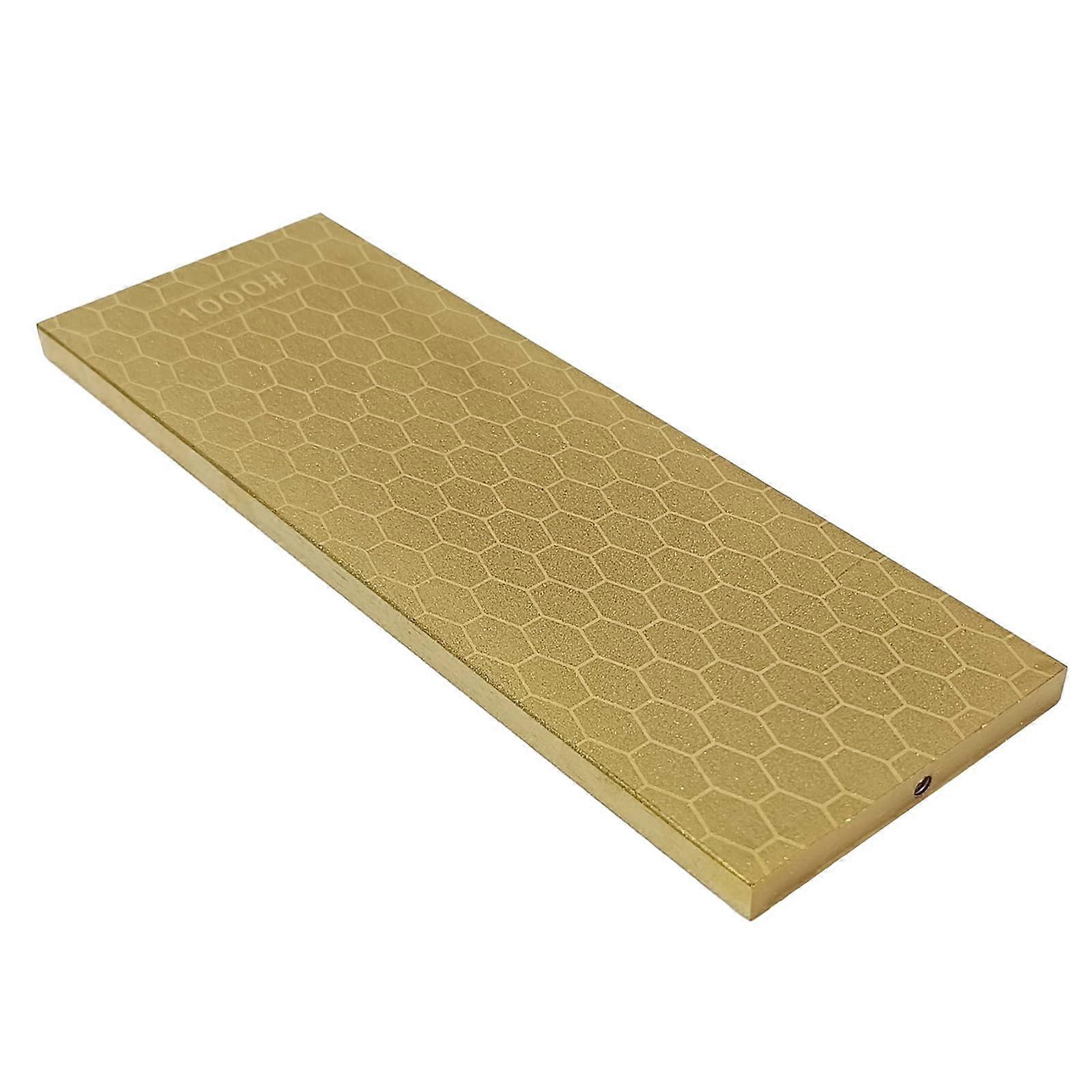 Dual Grit Diamond Sharpening Stone 400/1000 Knife Sharpener for Kitchen and Outdoor Tools