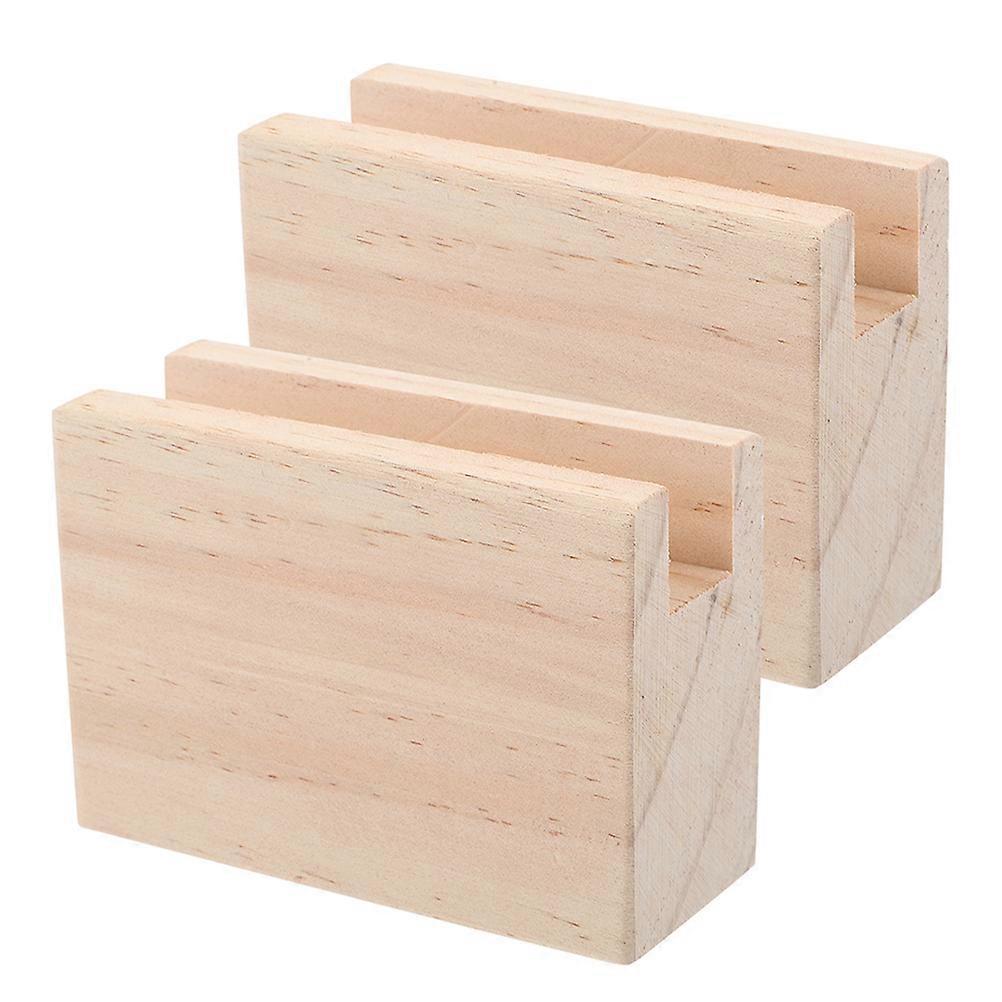 Furniture Risers Wooden Bed Riser Blocks for Bed Lifting 2Pcs