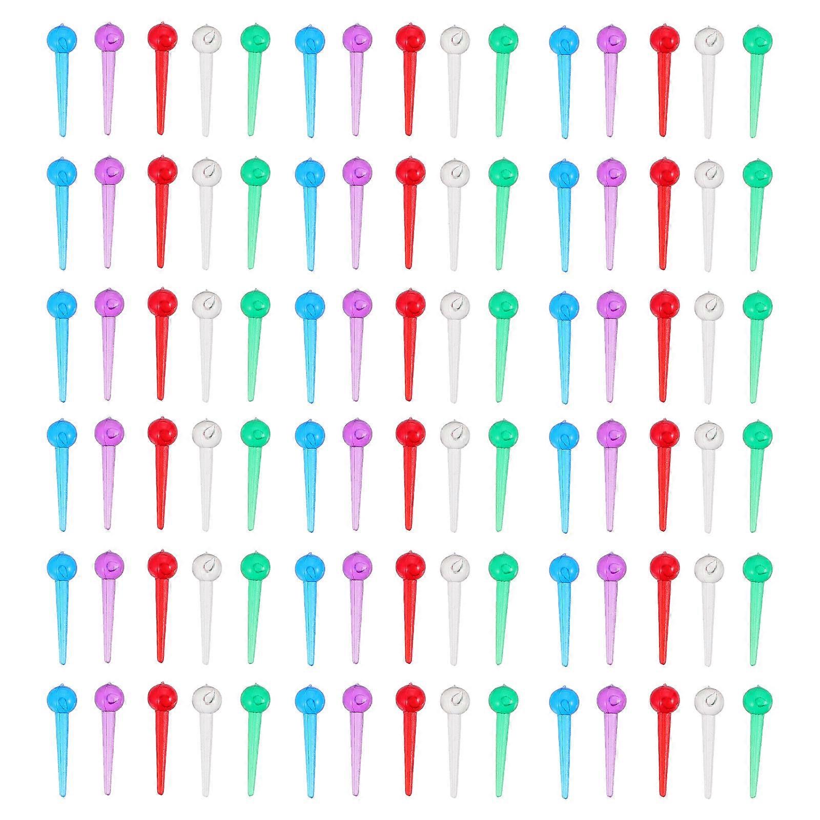 Durable Sequin Pin Professional Design Diy Projects Transparent Colored 1.50X0.40X0.40CM 1 Set