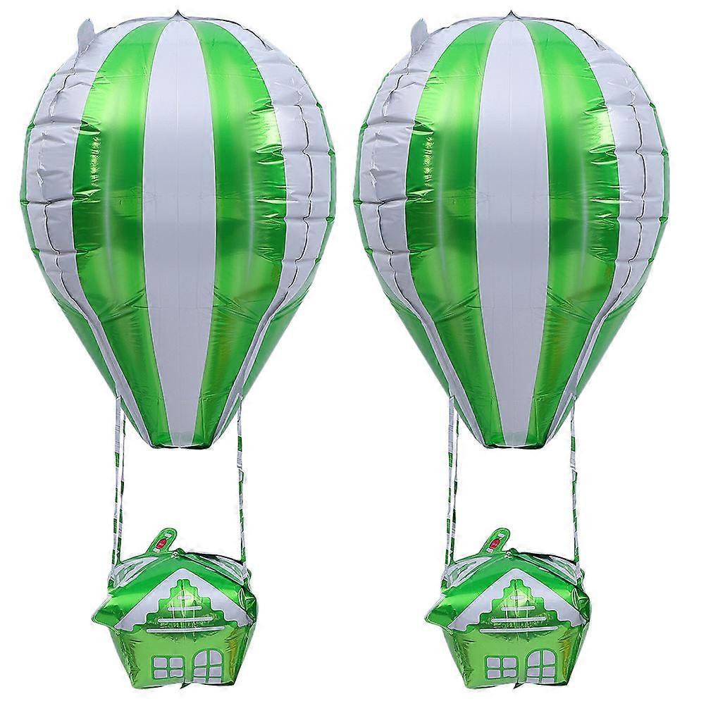 Hot Air Balloon Model Party Balloon Decor for 2Pcs Use