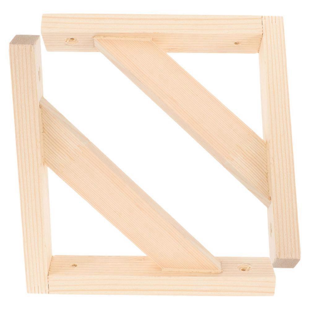 Wood Shelf Brackets Corner Bracket for Heavy Duty Wall Mounting 10Pcs