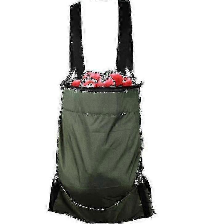 fruit picking apron for garden and orchard vegetables