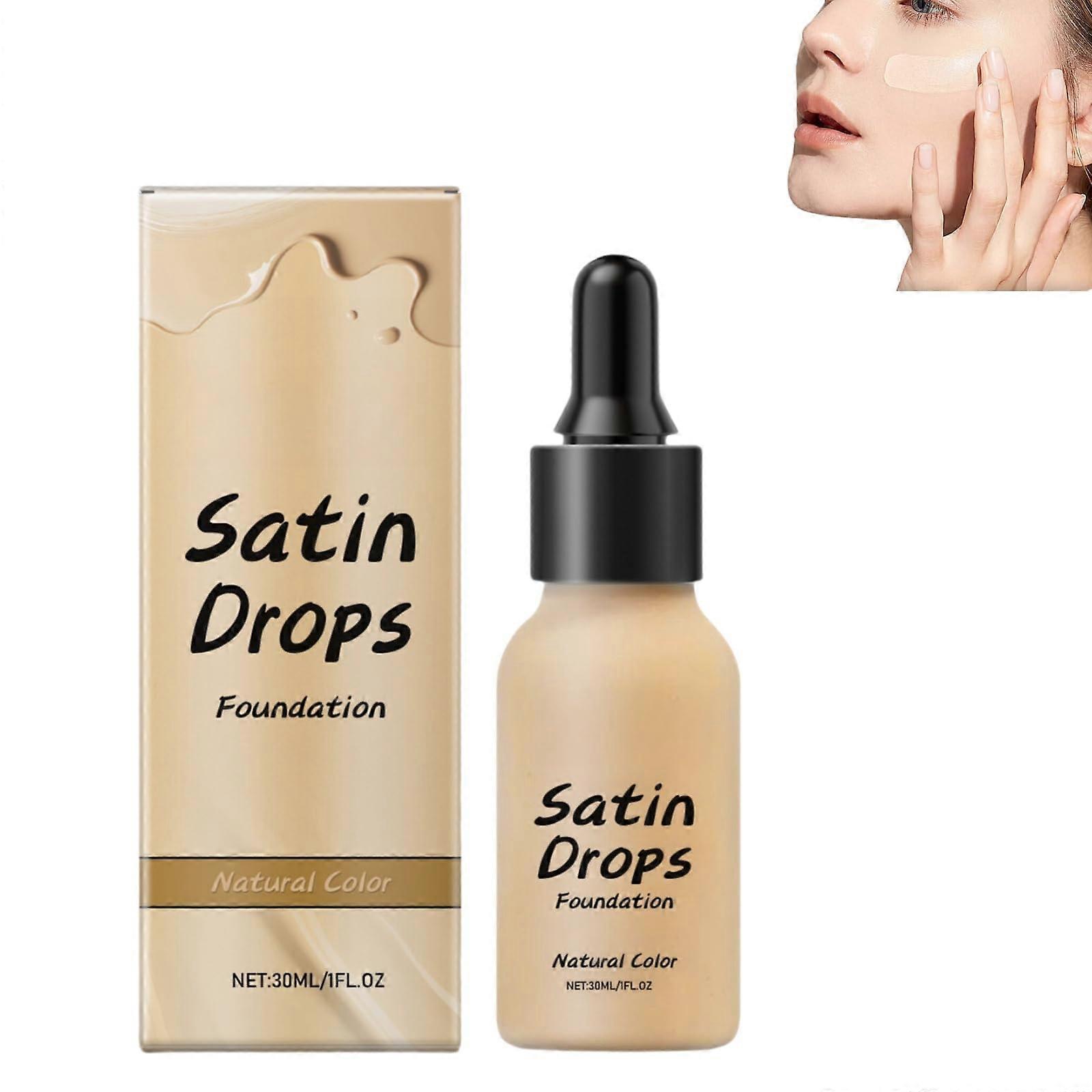 Liquid Foundation Full Coverage Hydrating Long Lasting Lightweight Natural Glow for All Skin Types