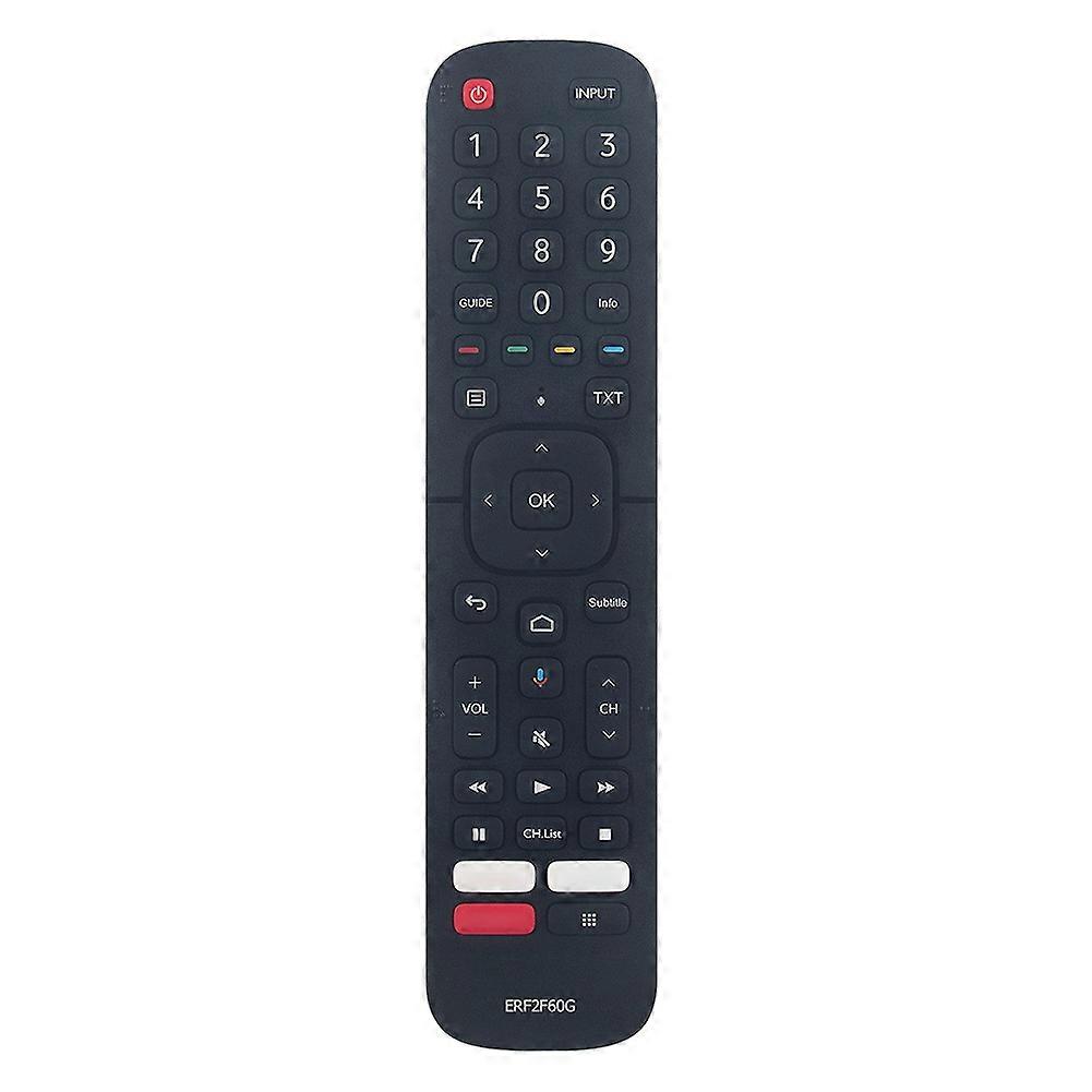 ERF2F60G Replace Remote Control for Hisense Smart Android TV 9.0 Pie 32A56E 40A56E(Without Voice Function)