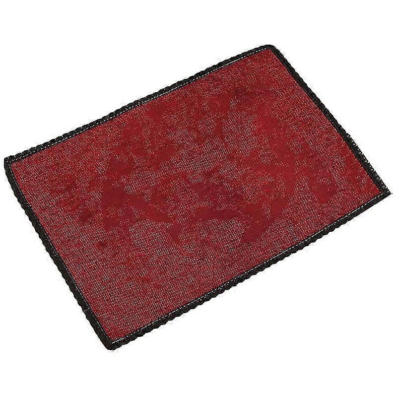 Table Mat Lace Design Good Heat Insulation Polyester Cotton Rectangle Kitchen Dining Table Plate Mat
