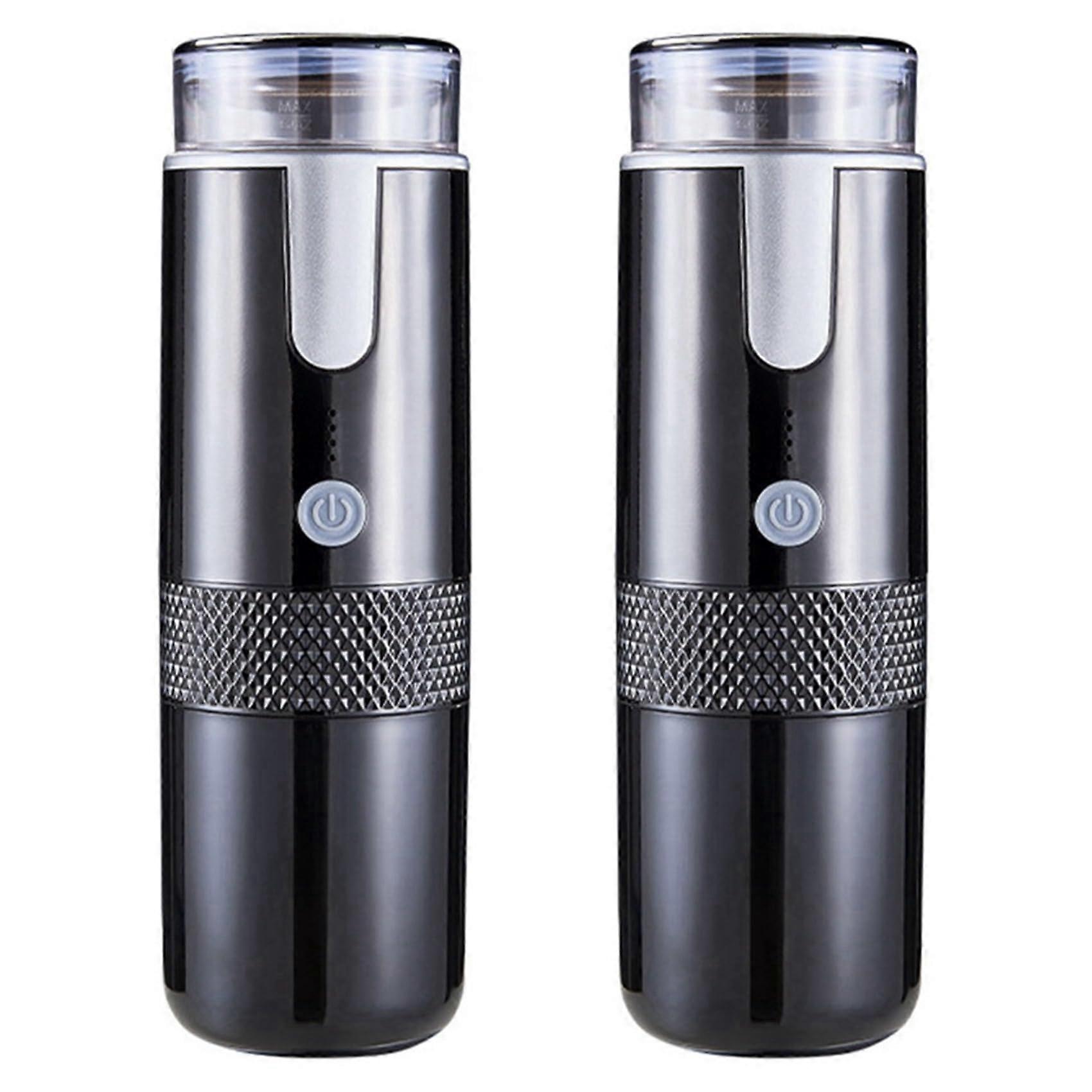 Portable Espresso Maker 2 in 1 Rechargeable Battery Compact Travel Coffee Maker for Camping