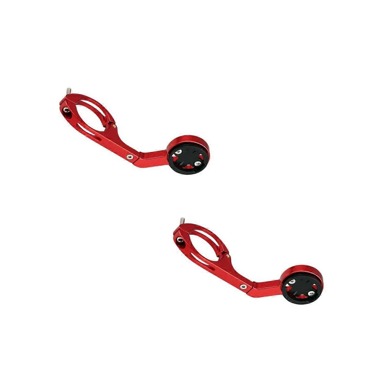 Bike Handlebar Mount Extender for Flashlight and Camera, Lightweight Impact Resistant Bracket, 2 Sets