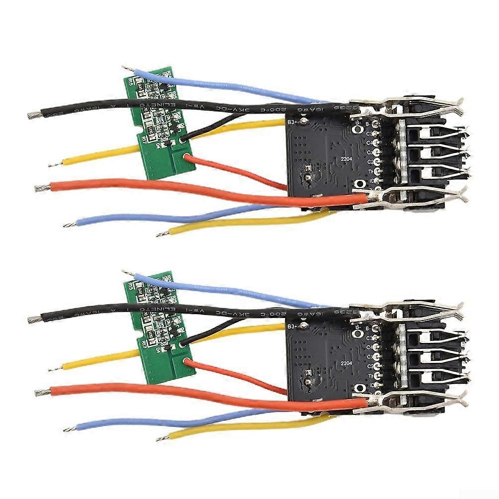 20V Battery Replacement Kit Compatible with DCB200 with ABS Housing and Precise Charging Protection Circuit