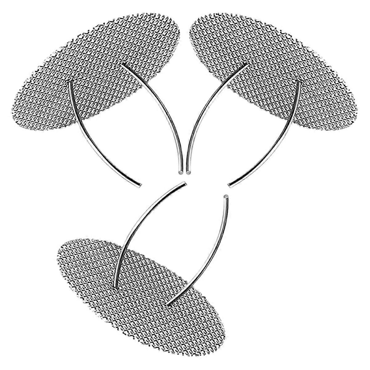 3pcs Stainless Steel Tea Strainer Set with Fine Mesh for Loose Leaf Teapots, Rust Resistant, Reusable