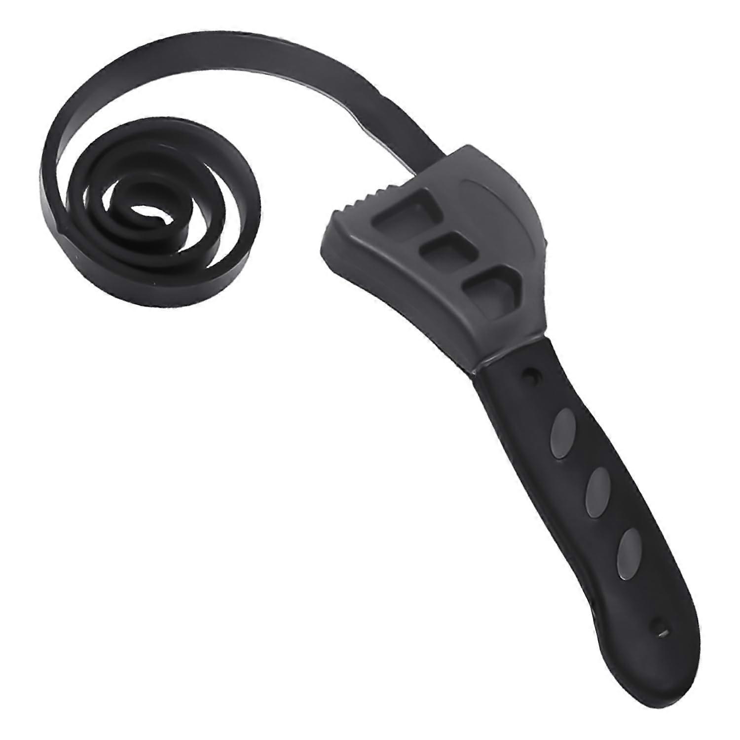 Adjustable Jar Opener with Durable Rubber Strap, Easy Grip for Arthritic Hands and Bottle Caps