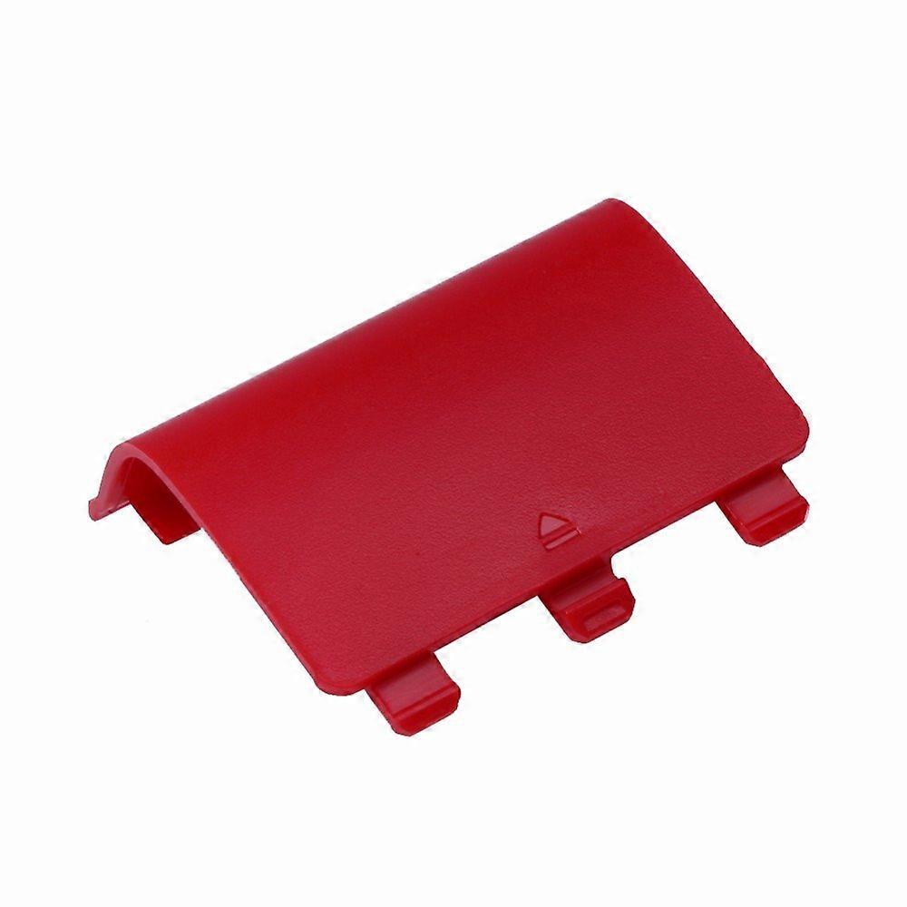 Red Replacement Back Shell Battery Cover with Easy Snap Installation for Xbox One Controller