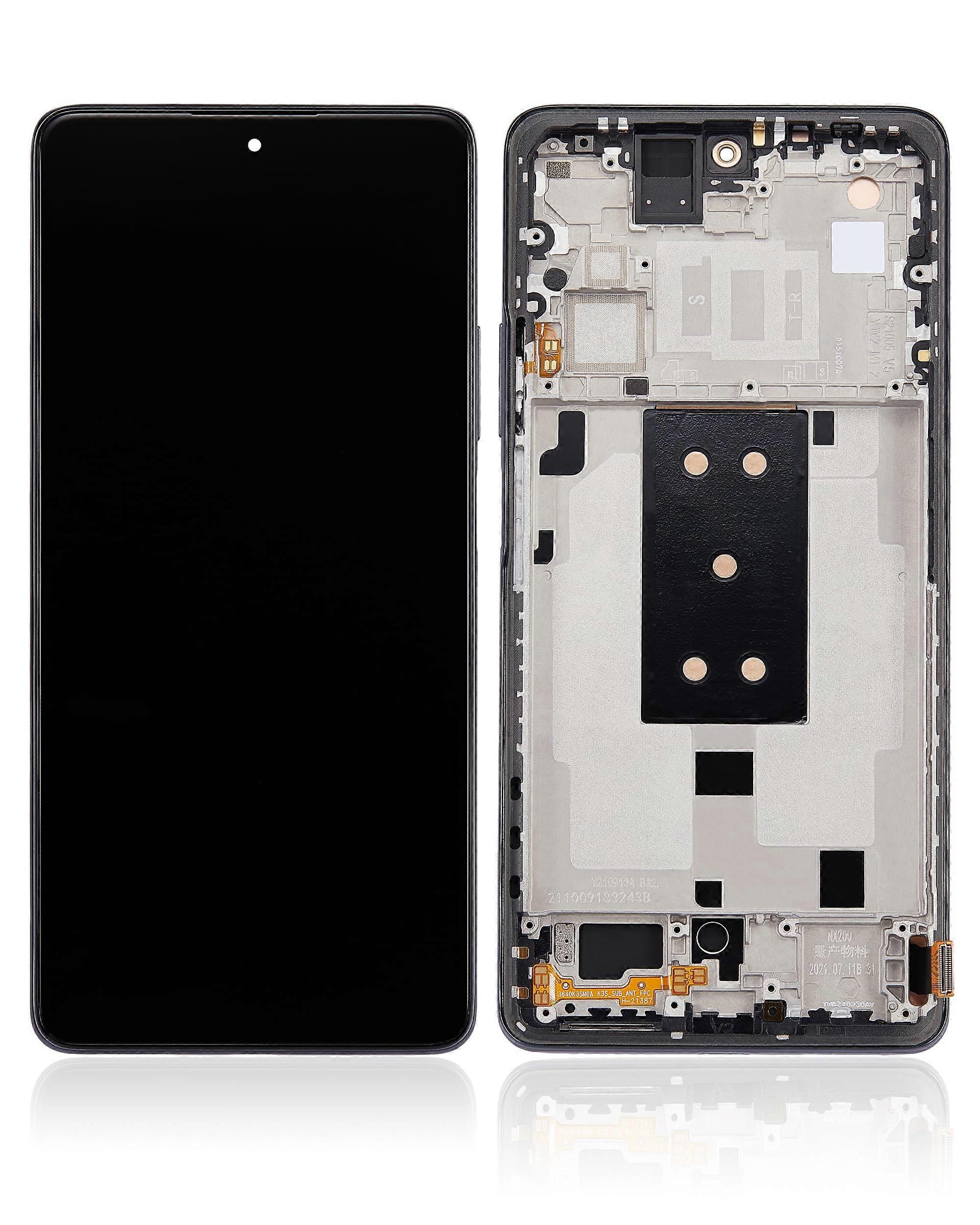 Screen Replacement OLED Display Assembly with Frame Meteorite Gray Refaux furbished for Xiaomi 11T Pro