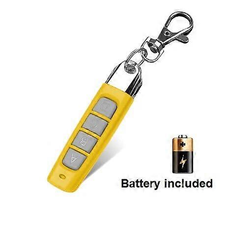 433MHz Auto Copy Remote Control Electric Garage Door Opener Remote Controller Duplicator Clone Cloning Code 4 Keys Transmitter