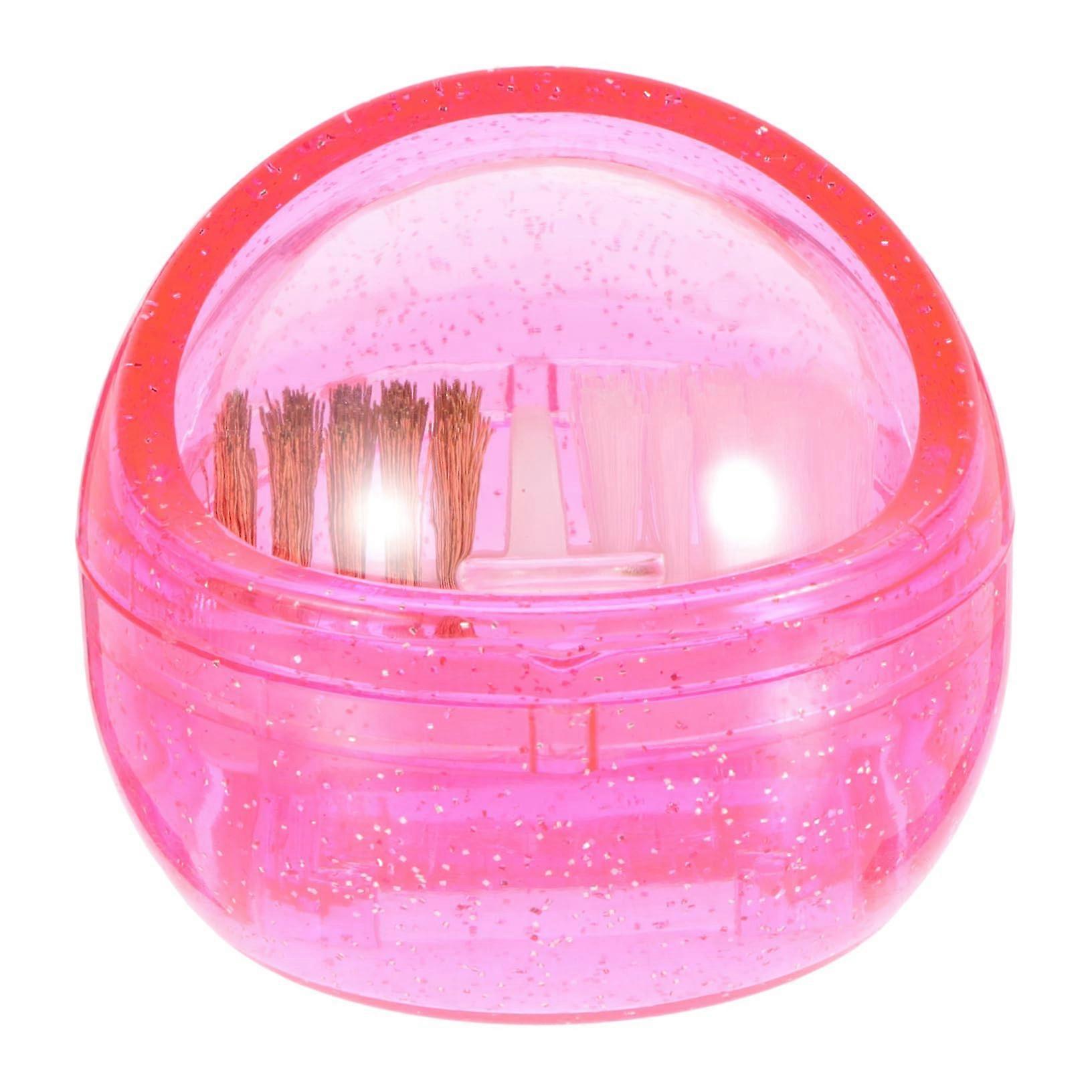 Nail Drill Cleaning Brush for Quick Dust Removal with Dense Bristles and Versatile Nail Tool Compatibility