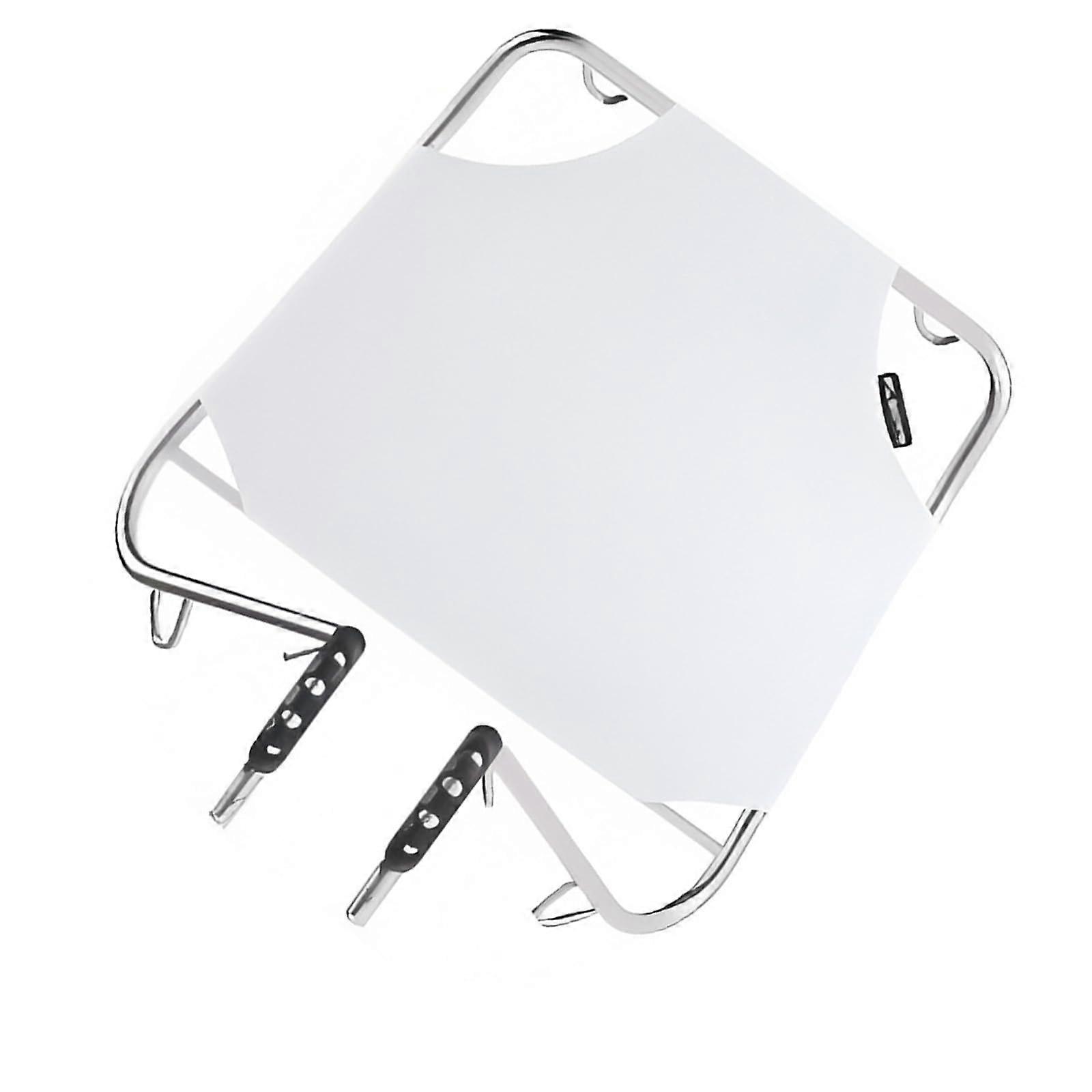 Bike Front Basket with Quick Release, Large Cargo Capacity, Rust Resistant Frame, Universal Fit, White