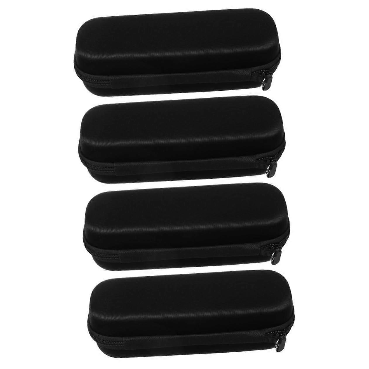 4pcs Electric Toothbrush Travel Case Holder, Universal Fit Dustproof MultiBrush Storage
