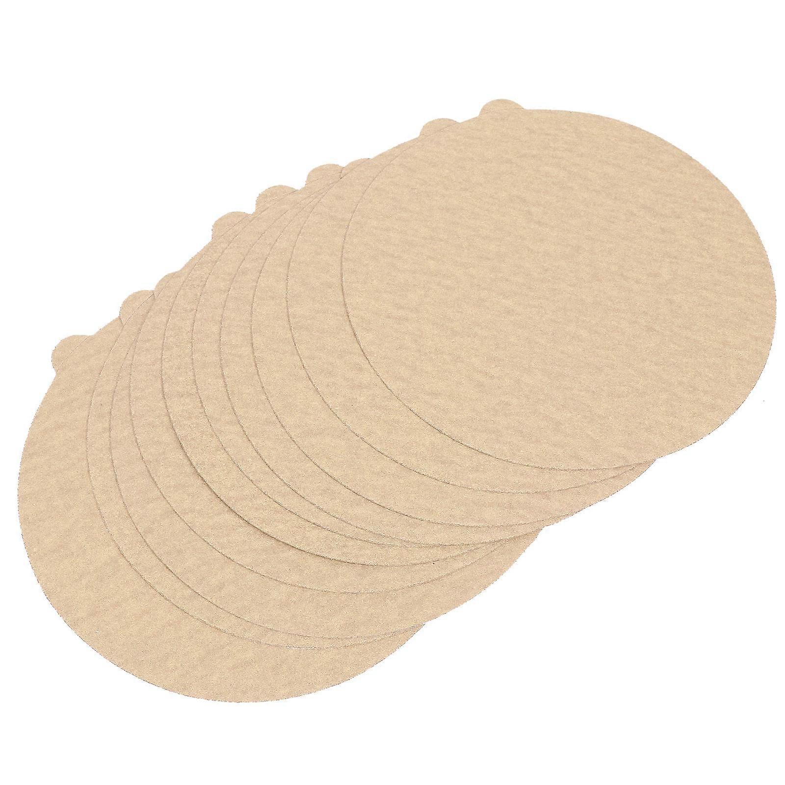 Universal Sanding Discs Construction Hardness Developed Binder 10X10X0.1cm 10Pcs