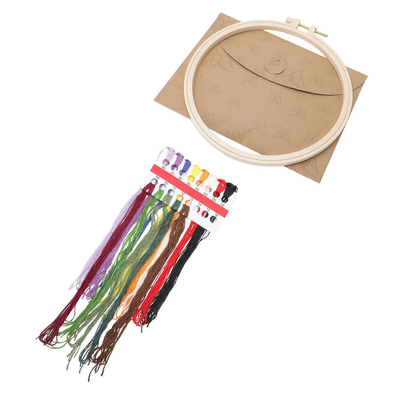 Halloween Embroidery DIY Tool for 1Set Cross Stitch Thread Material