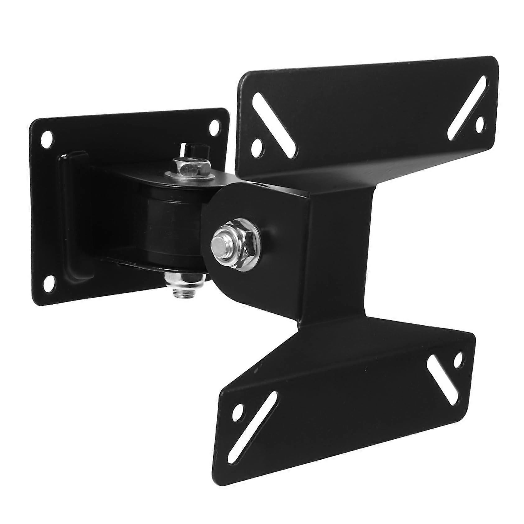 TV Wall Mount Bracket with SpaceSaving Corner Design for Flat Screen TVs and Monitors
