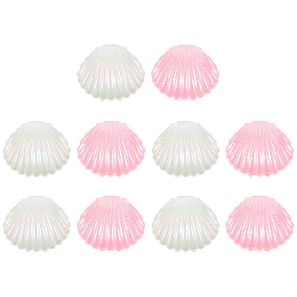 Candy Box Shell Pattern for 10Pcs Wedding Party Storage Gift Containers